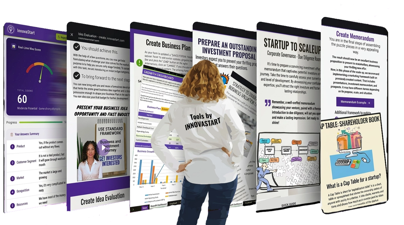 Innovastart Standard Framework map.